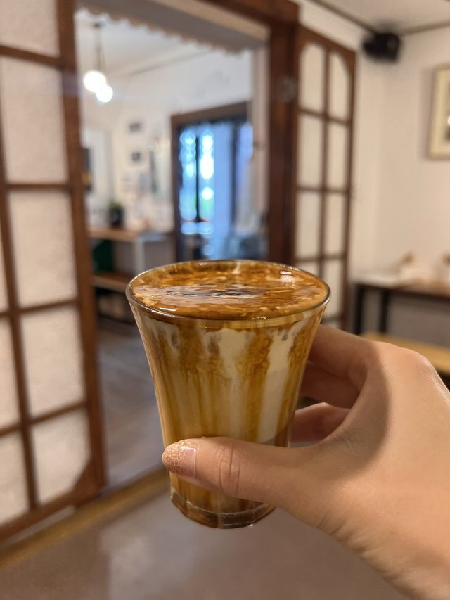 韓国【江陵】美味しいとうもろこしラテ🌽が飲めるカフェ