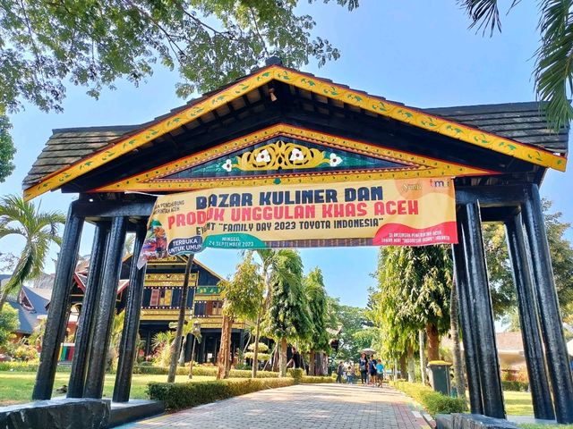 Pretty Buildings of Taman Mini