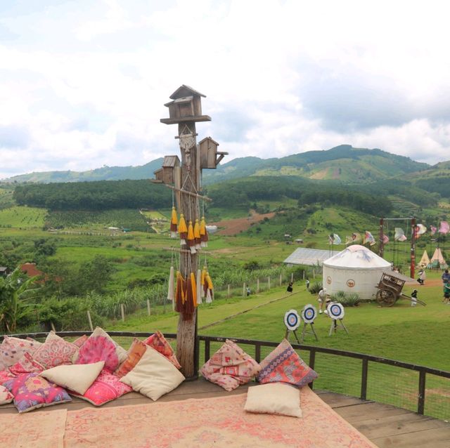Mongo Land Dalat in a beautiful sunny day