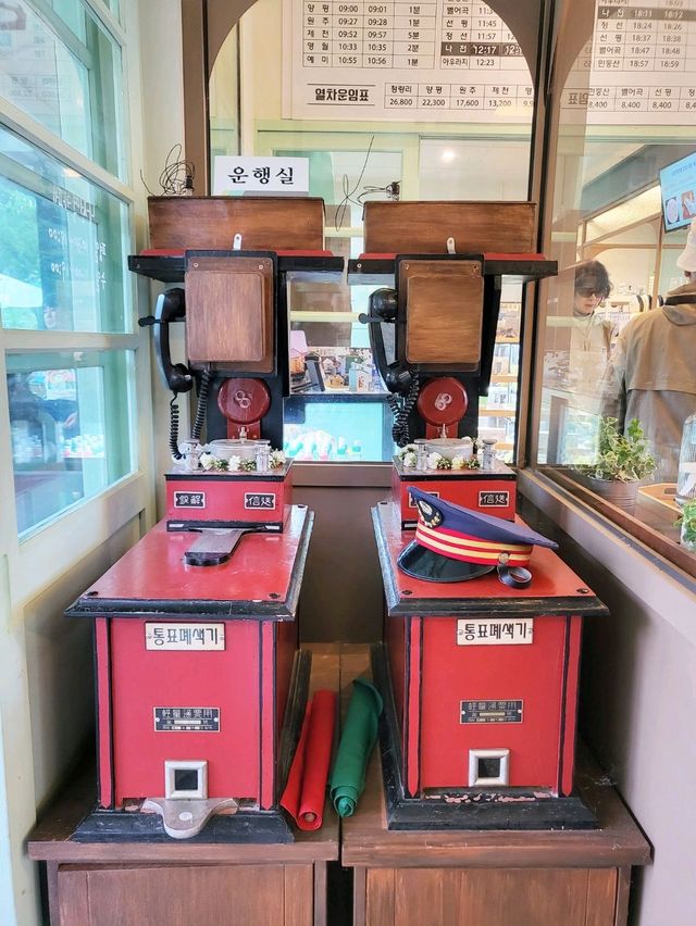 정선여행필수코스로 추천하는 나전역 카페☕️