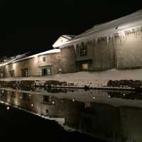 小樽運河-白天晚上都漂亮