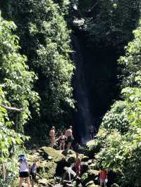 Swim at the Base of the Waterfall in Bali
