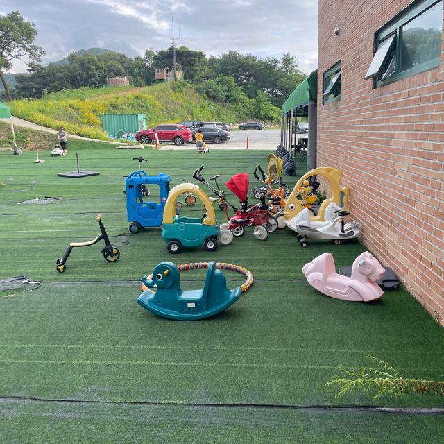 산 정상에서 즐기는 커피 한잔 단양 도깨비카페