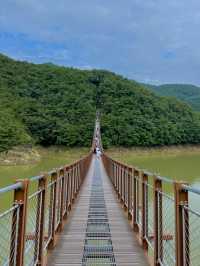  🇰🇷 제천 여행코스 가볼만한곳, 출렁출렁 옥순봉 출렁다리!