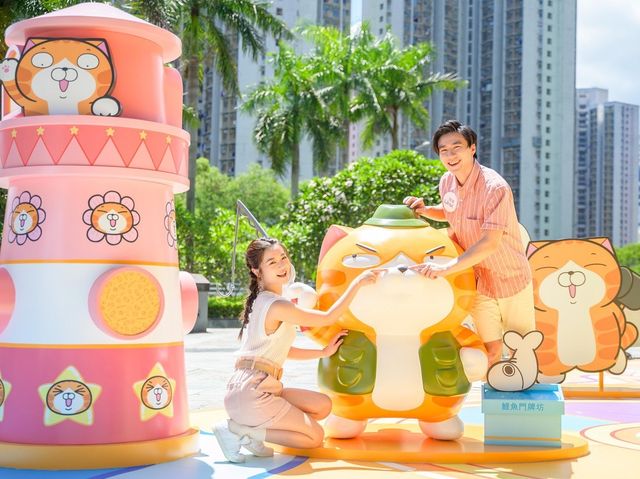 超人氣巨星白爛貓舉辦全港首個「夏日大冒險」