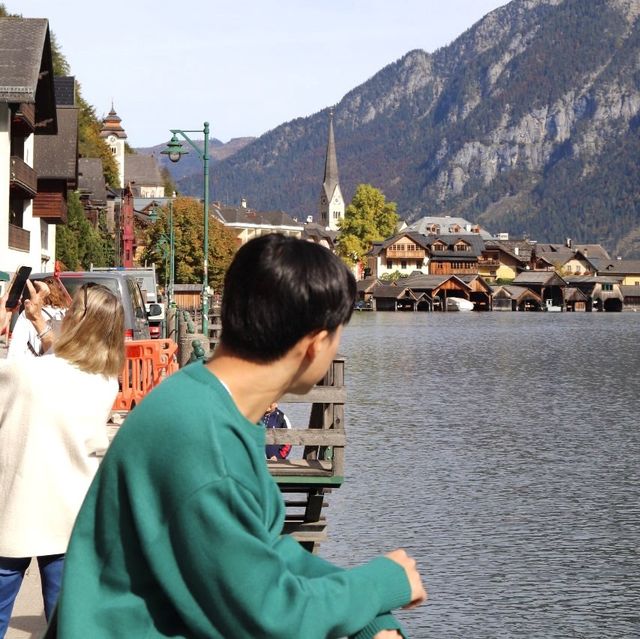 가을 정취를 제대로 느낄 수 있는 아름다운 경치의 유럽마을, 할슈타트🏔️