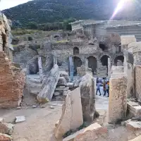 土耳其🇹🇷以弗所｜艾菲索斯古城，具特色的大理石鋪面道路