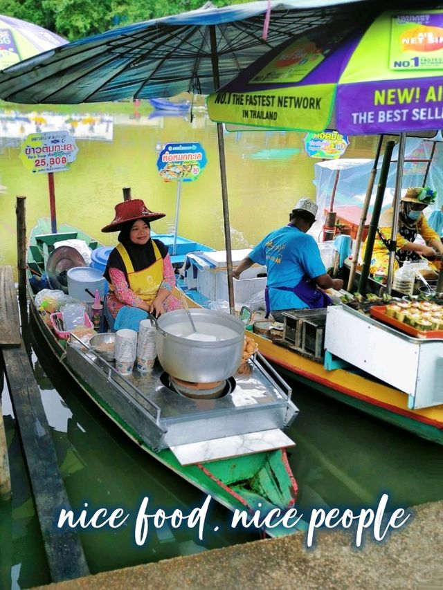 A wonderful evening @ Khlong Hae Floating Market