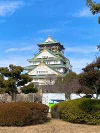 観光におすすめぐるっと散策！大阪城公園