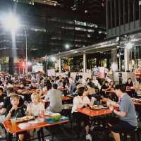 Satay Street - Singapore 