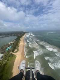 Above the Sri Lankan clouds