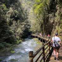 Full day at glass bridge in Zhangjiajie Grand Canyon 