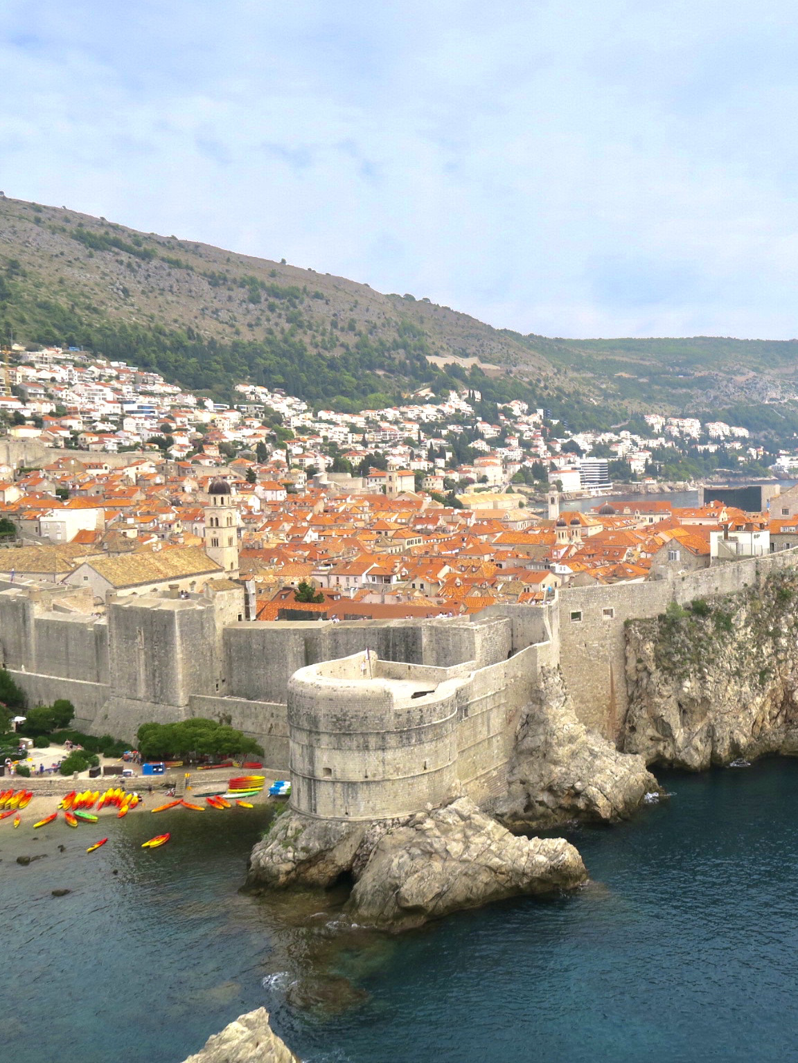 Dubrovnik Croatia🇭🇷 |スルジ山からの眺めと旧市街🧡🩵 | Trip