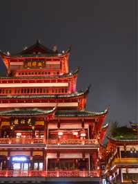 上海豫園 夜景超級漂亮出大片！