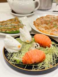 🫖💲1 四粒漲卜卜蝦餃！🦐