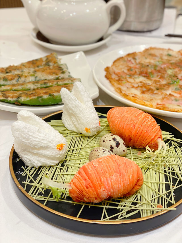 🫖💲1 四粒漲卜卜蝦餃！🦐