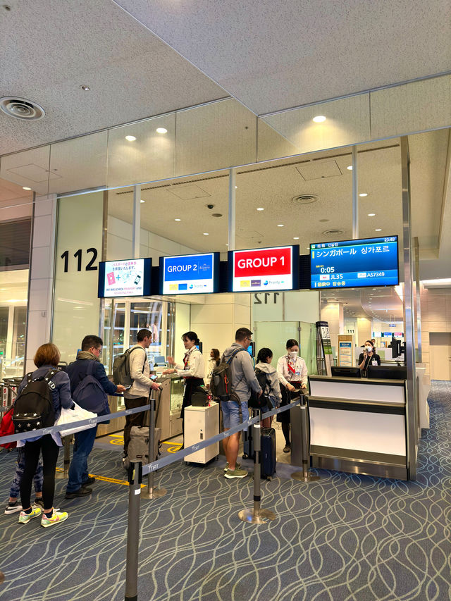 東京　東京観光　JAL便でSingaporeチャンギ国際空港へ快適フライト！