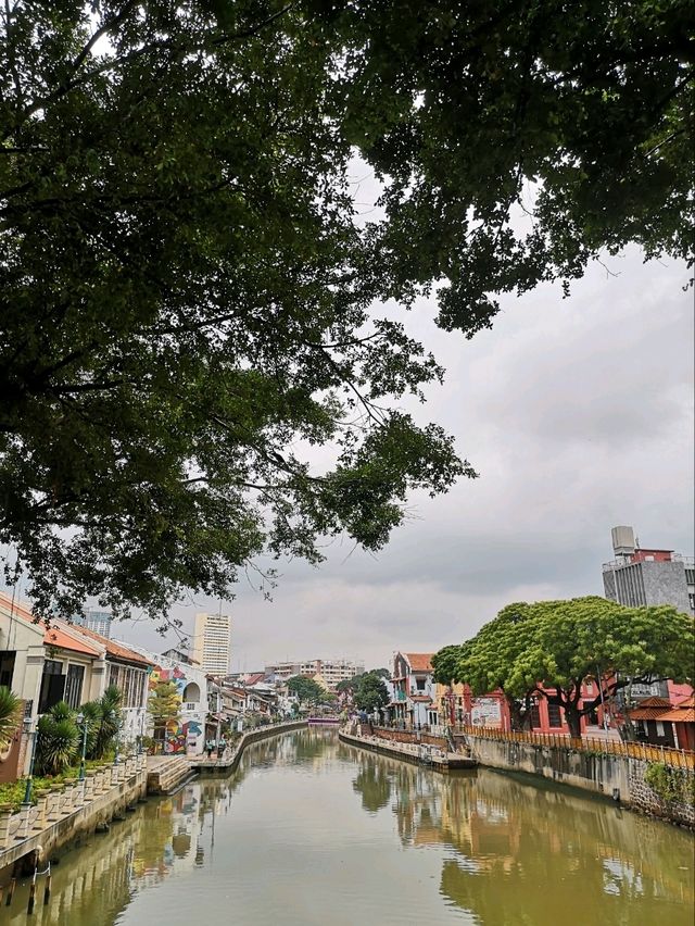 Colourful Street Art Along Melaka River