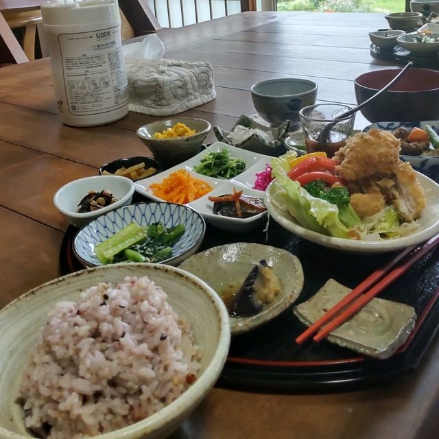 お休み処 茶話あだち 余市 身体に染みる手作りLunch