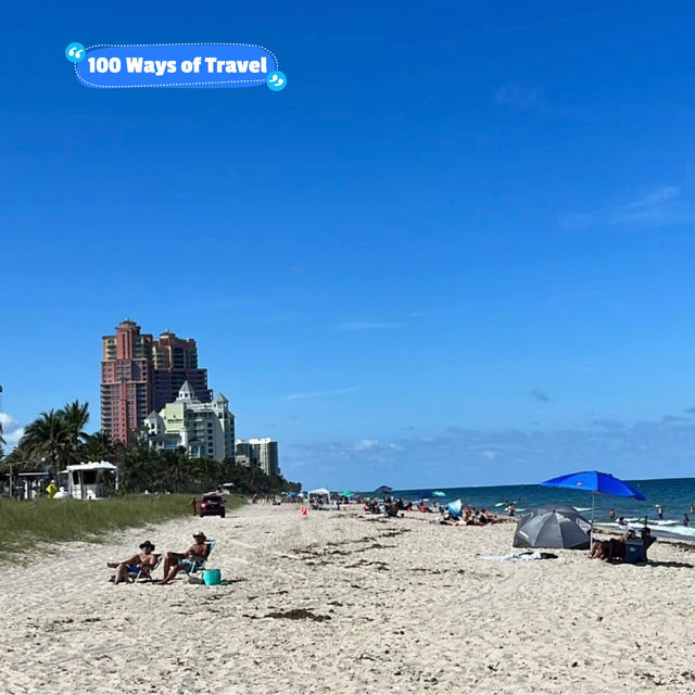 Sun, Sand, and Endless Fun: My Miami Beach Escape