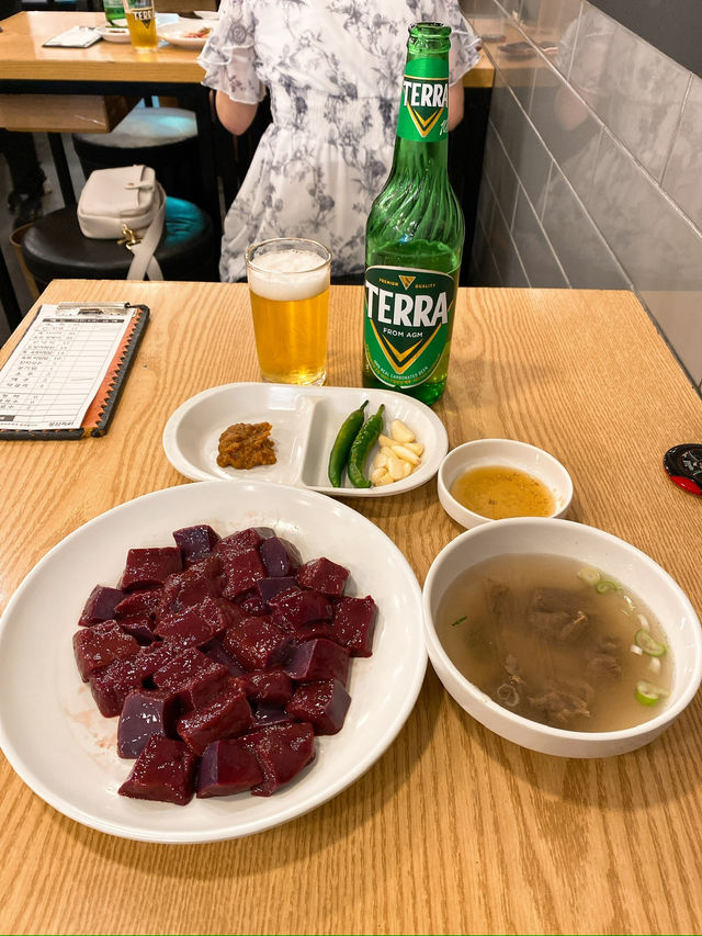 【ソウル】韓国ならではの鮮度✨キラキラレバ刺し✨
