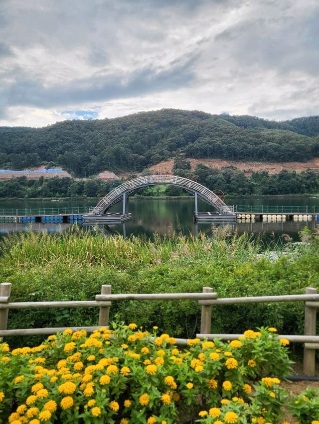 화천 가을여행지로 추천하는 겨례리공원