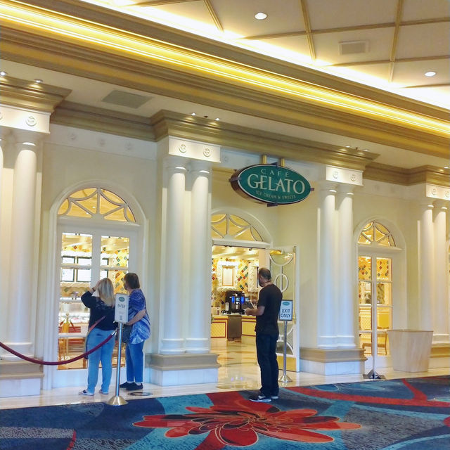 ［拉斯維加斯］Bellagio酒店的Cafe Gelato