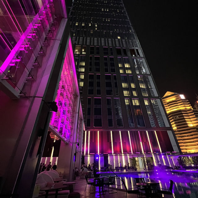 KUALA LUMPUR W HOTEL WETDECK with KLCC view