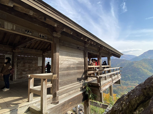 山形が誇る観光スポット「山寺」からは絶景が眺めれた