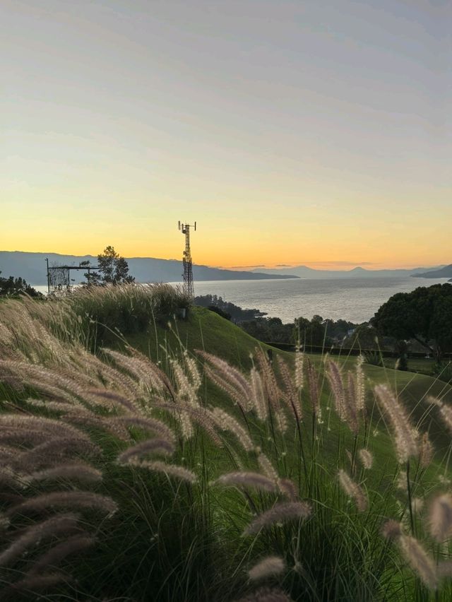 Best Sunset View in Prapat