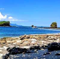 Title:papuma beach. Location:jember indonesia