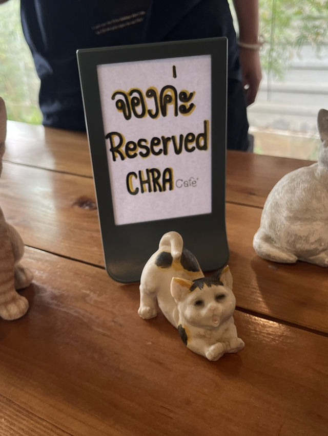 แวะทานอาหารที่ร้าน ชร Cafe