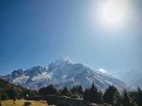 Everest View Point - 1st glance of Everest Base Camp Trek