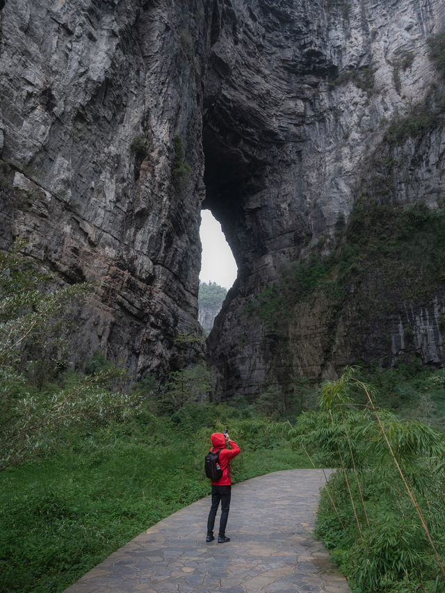 อุทยานหลุมฟ้า 3 สะพานสวรรค์ อู่หลง ฉงชิ่ง ⛰️🌿