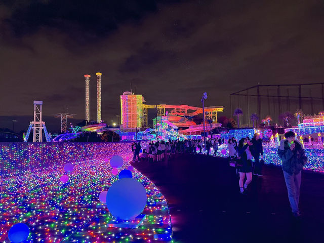 【東京】色とりどりに輝くよみうりランドのイルミネーション