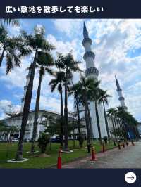 【マレーシア旅】絶対行きたいユニークなブルーモスク！