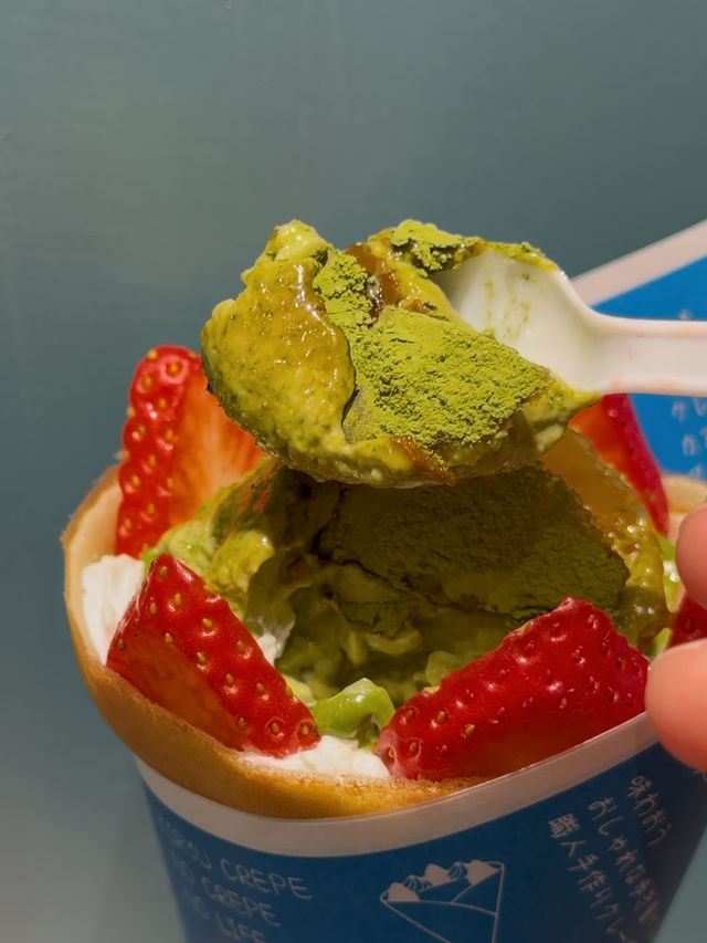 Soft Japanese Crepes at Taichung Yizhong Night Market
