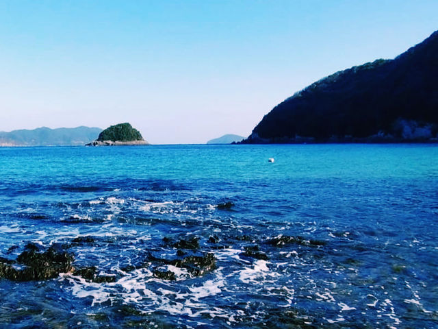 五島の秘境！静寂に包まれた美しい入り江🏖