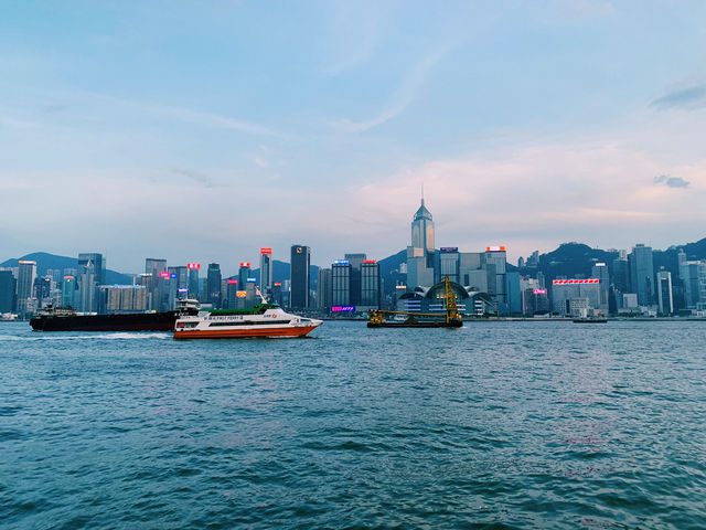 Evening Magic at Tsim Sha Tsui Promenade ✨