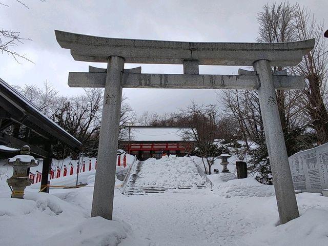 小樽春雪~小樽住吉神社