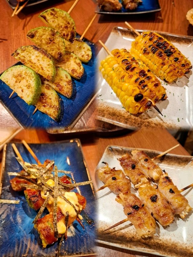 多款惹味串燒