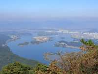 山頂から北漢江ビュー🏞️｜三岳山（삼악산／サマクサン）