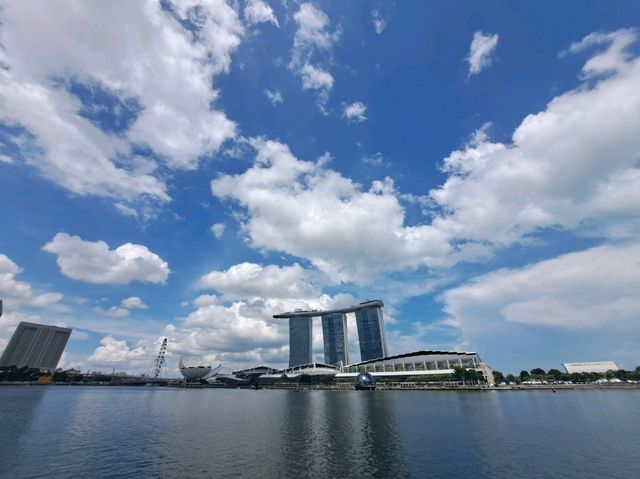 新加坡旅遊🥳熱門高質打卡景點📸魚尾獅公園😍欣賞濱海灣超美海景風景💓
