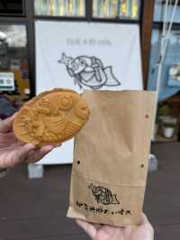 【福岡グルメ】福岡初上陸✨️グルテンフリーの米粉たい焼き！