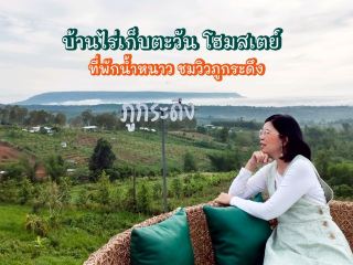 บ้านไร่เก็บตะวัน โฮมสเตย์ น้ำหนาว