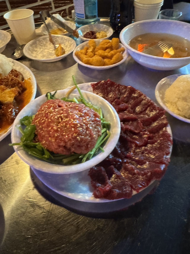 경산 육회맛집은 여기! 