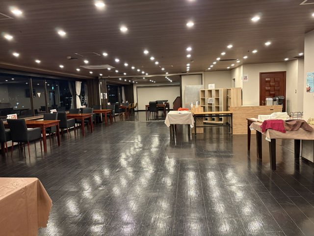 見晴らしの良い朝食会場　ホテルシーズン水戸