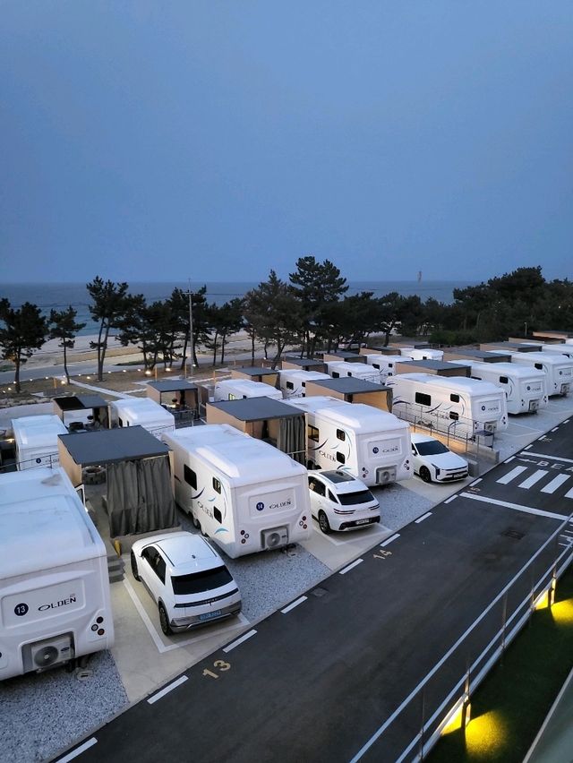 럭셔리 리조트감성가득 동해 바다뷰 카라반