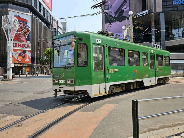 「北海道~札幌」市內剪映！在風和日麗的六月。