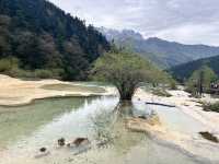 🏞️ Huanglong National Scenic Area – Fairyland at 3,500m Altitude